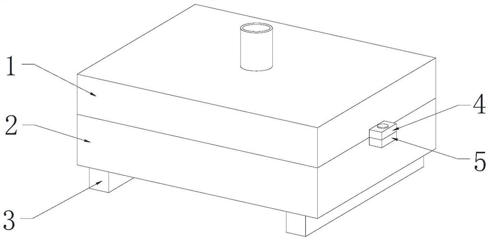 Mold for injection molding machining of notebook computer shell and rapid demolding method of mold