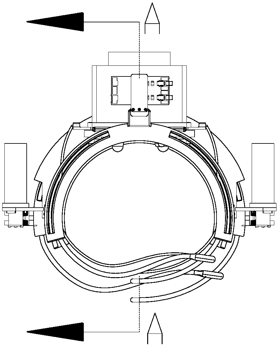 Wearable lumbar vertebra rehabilitation treatment device