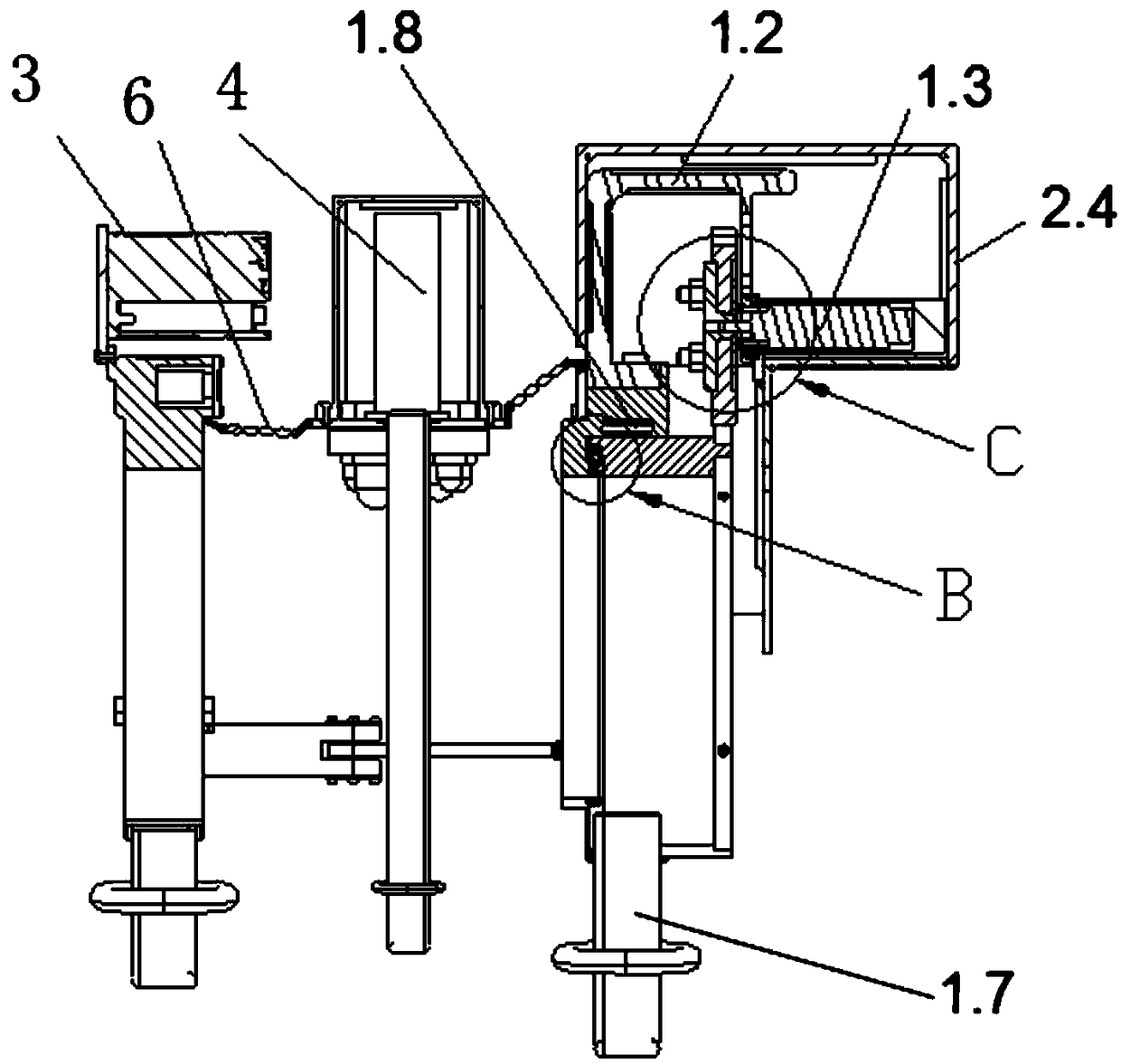 Wearable lumbar vertebra rehabilitation treatment device