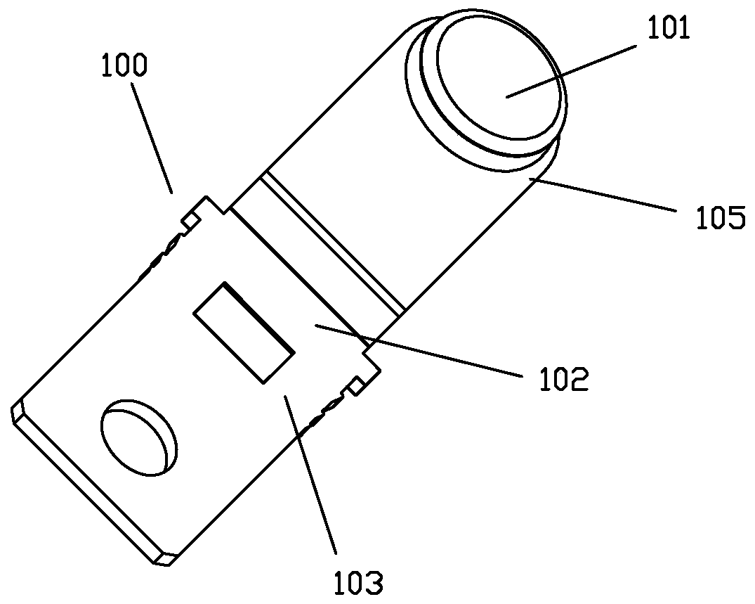 A static spring part with the function of buffering kinetic energy and its magnetic latching relay