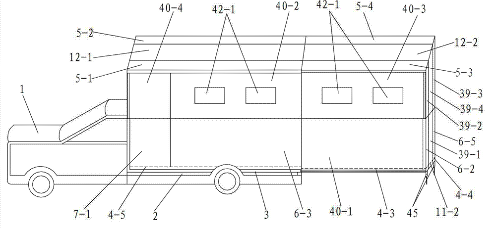 A multi-functional automatic telescopic car