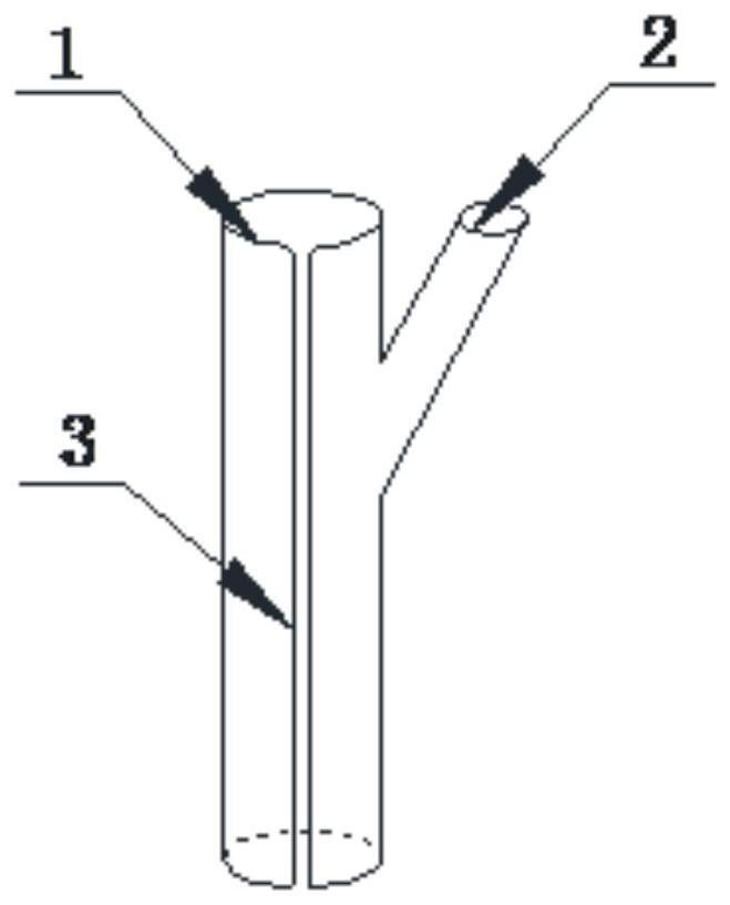 Auxiliary device for blasthole charging and its use method