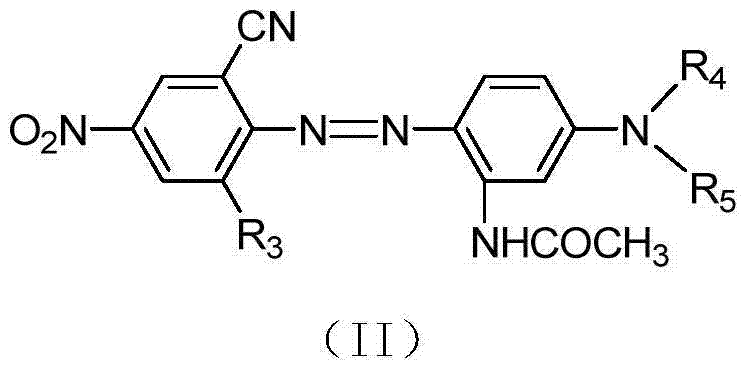 Disperse black dye composition for superfine fiber