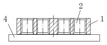 Measurement method of small hardness sample and clamping fixture