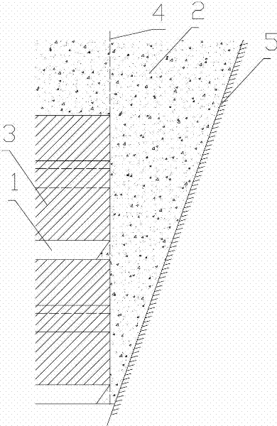 A stage caving mining method with overhanging eaves and bottomless pillars with artificial false roof of steel-concrete structure