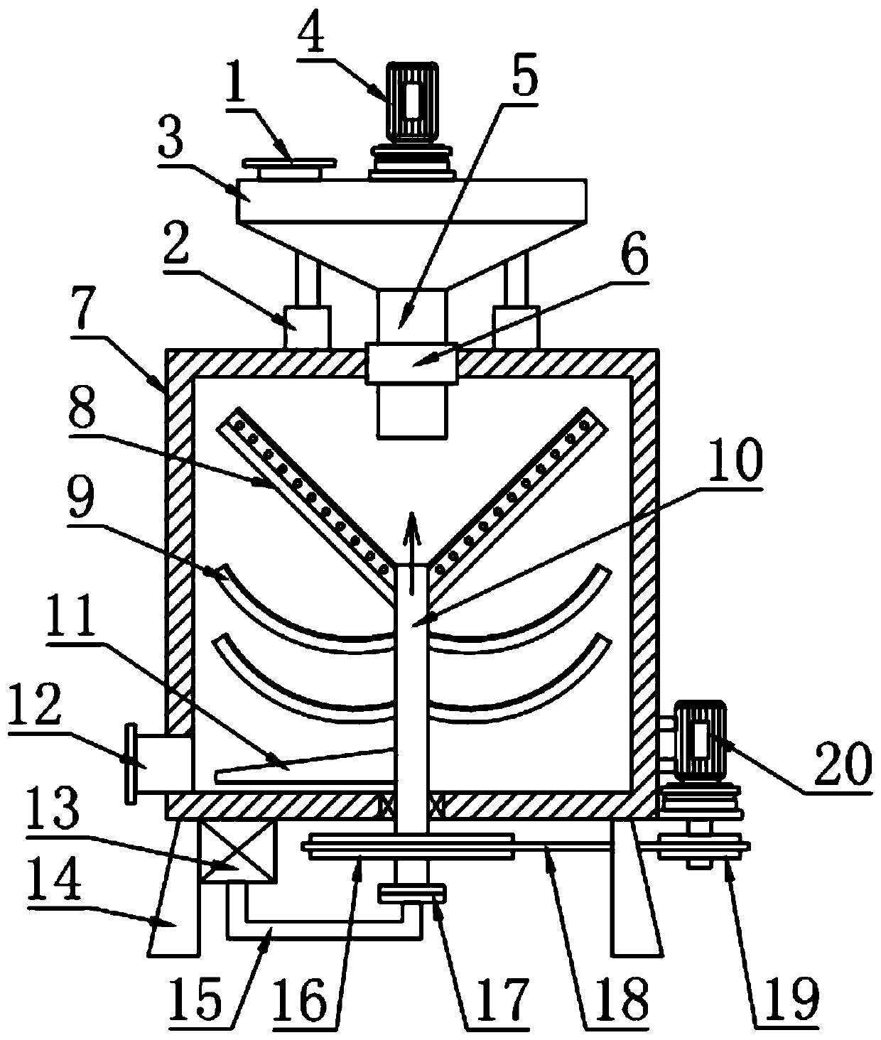 Ultrasonic image diagnostic imaging preparation raw material fine processing device