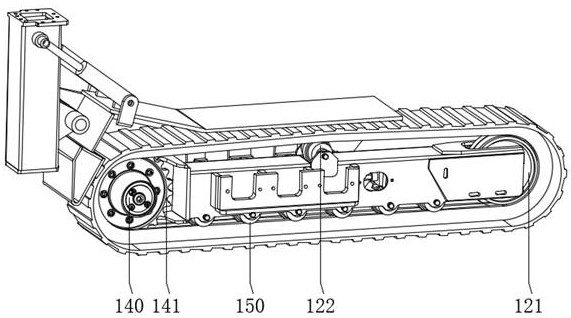 Drainage pipeline detecting and cleaning robot