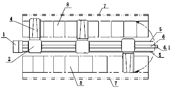 Reciprocating bale plucker automatic bag detecting and flatting system and control method