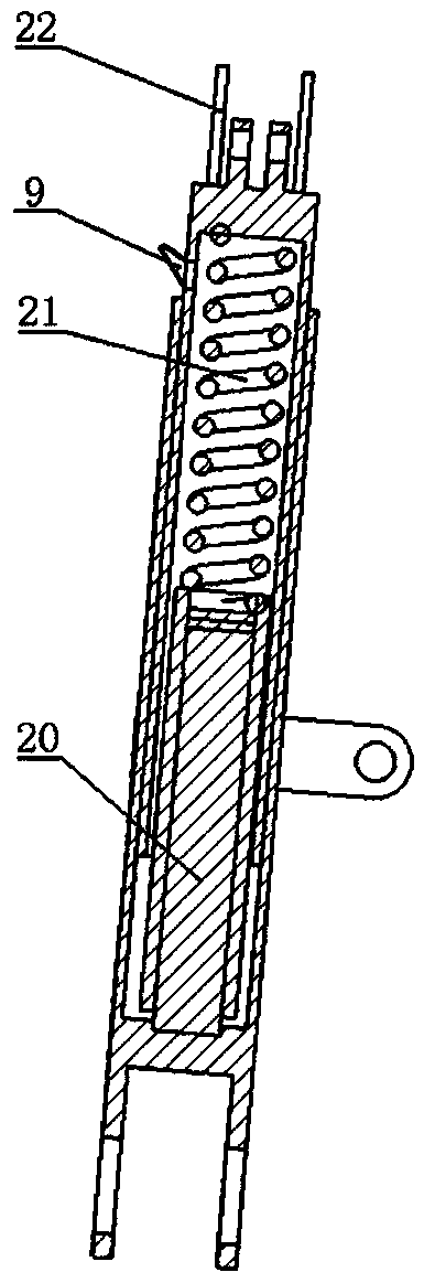 Full-automatic multi-degree-of-freedom street lamp washing device and control method thereof