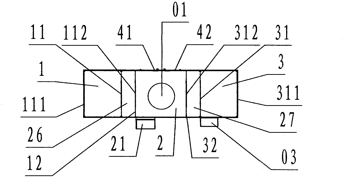 Dust removing device with air curtain separation and self-circulation purification