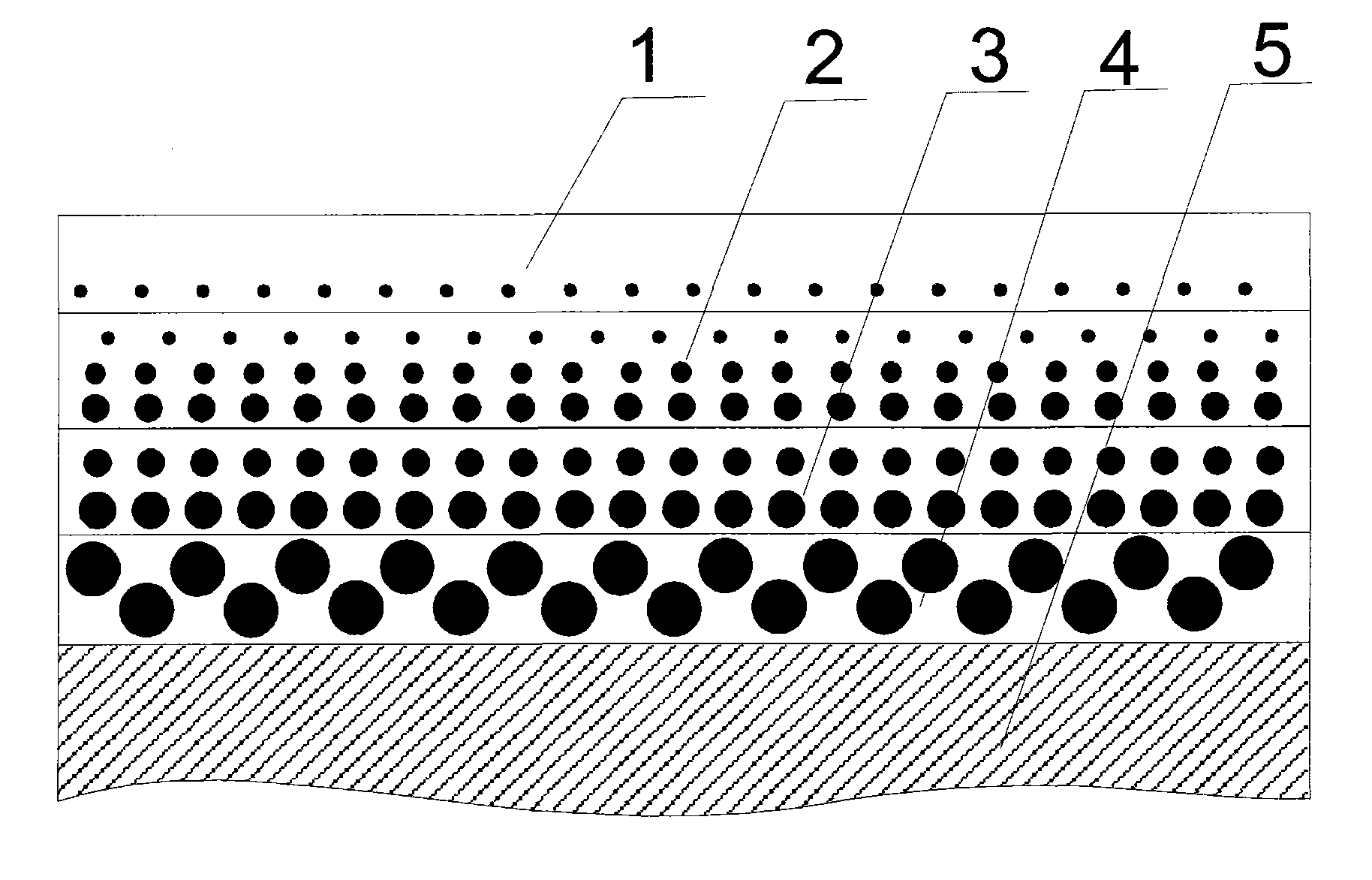 Selective composite coating for absorbing solar light and thermal