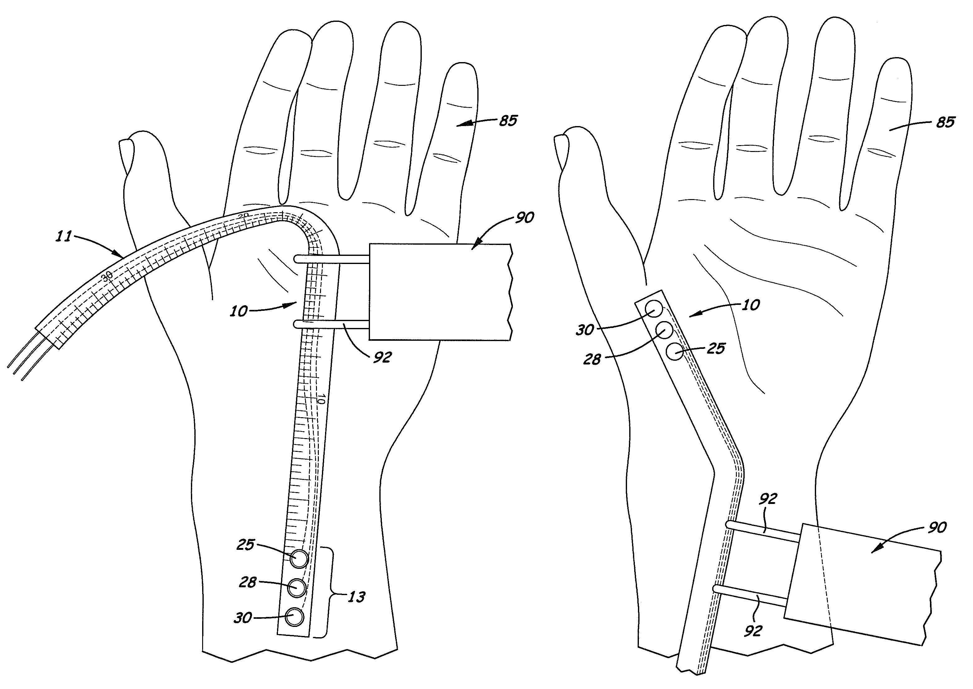 Electric diagnostic tape measure and method