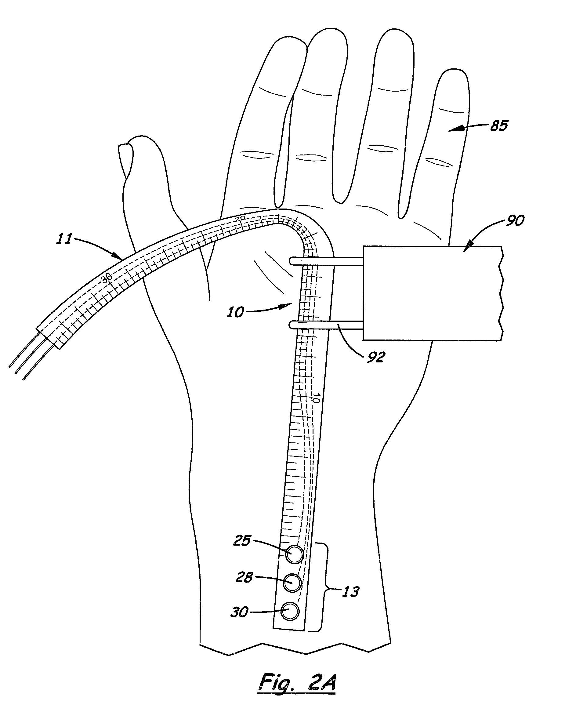 Electric diagnostic tape measure and method