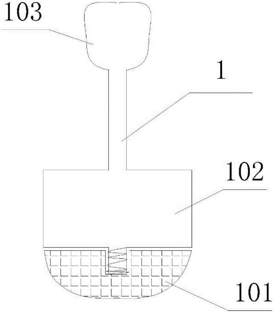 A sensing sealed gas measuring apparatus