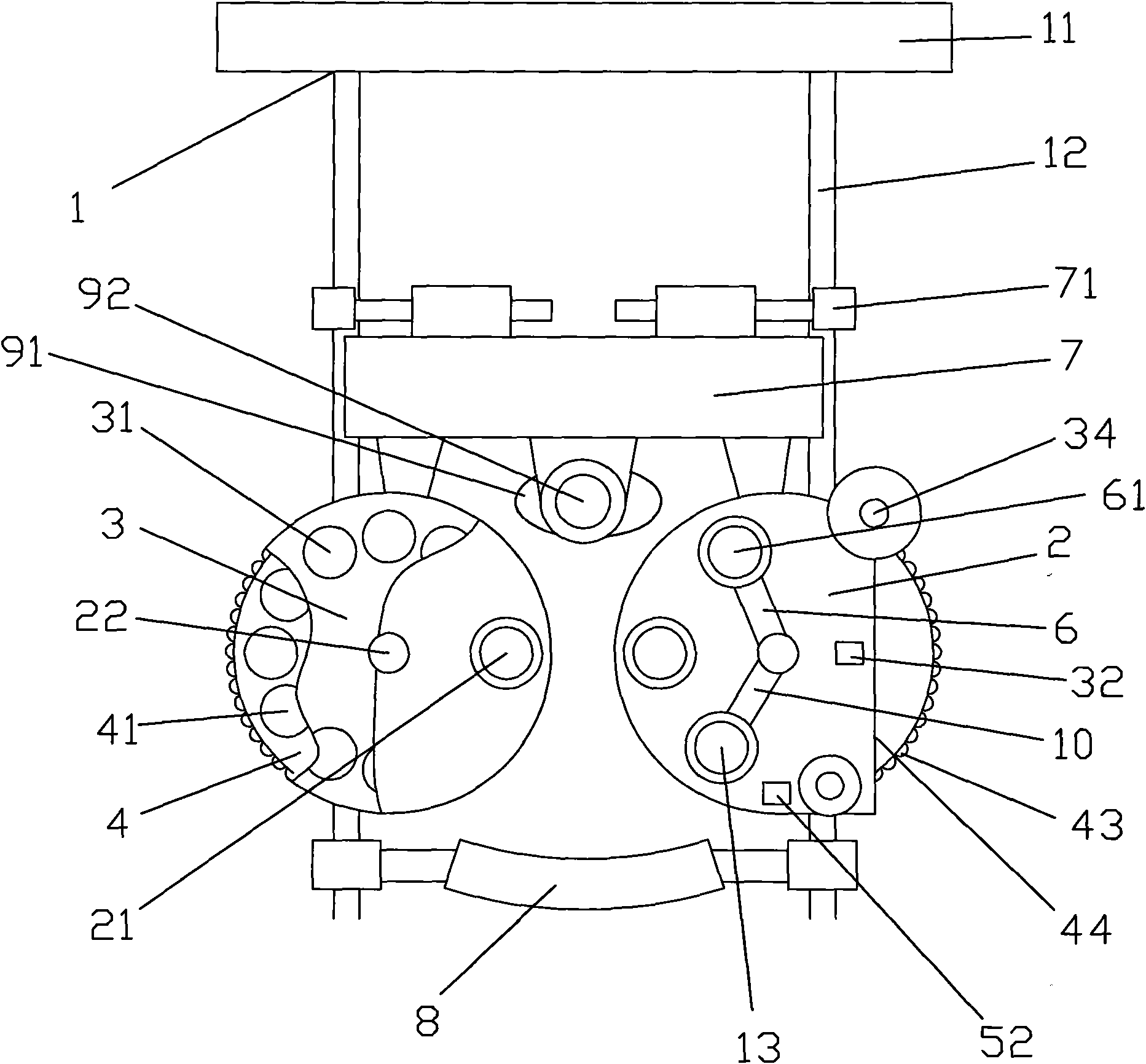 Lens device of trainer for myopia comprehensive therapy