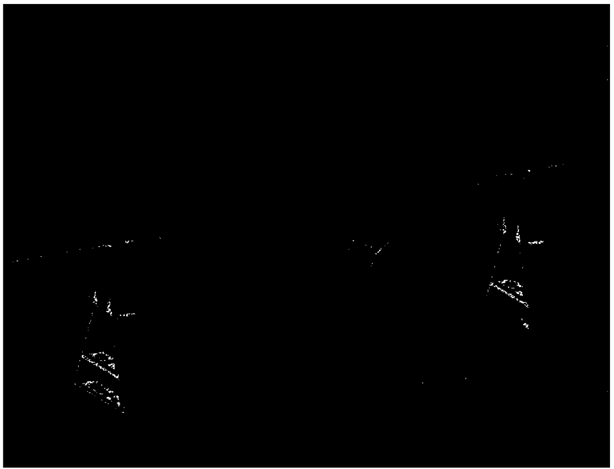 Hypersonic plif wind tunnel experiment method based on acetone tracer