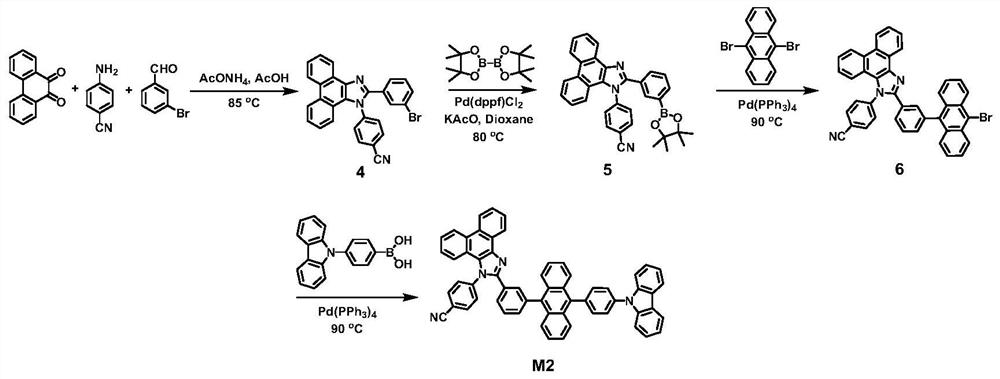 Organic light-emitting molecule and application thereof in organic light-emitting diode