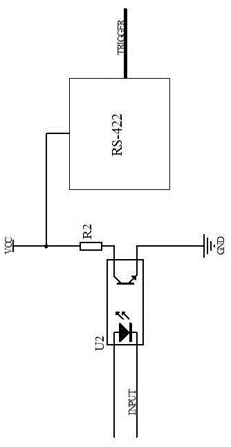 An image acquisition external trigger signal debounce device