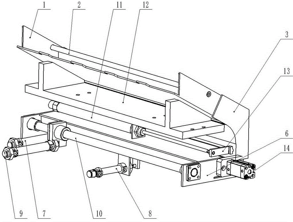 Automatic feeding and discharging device