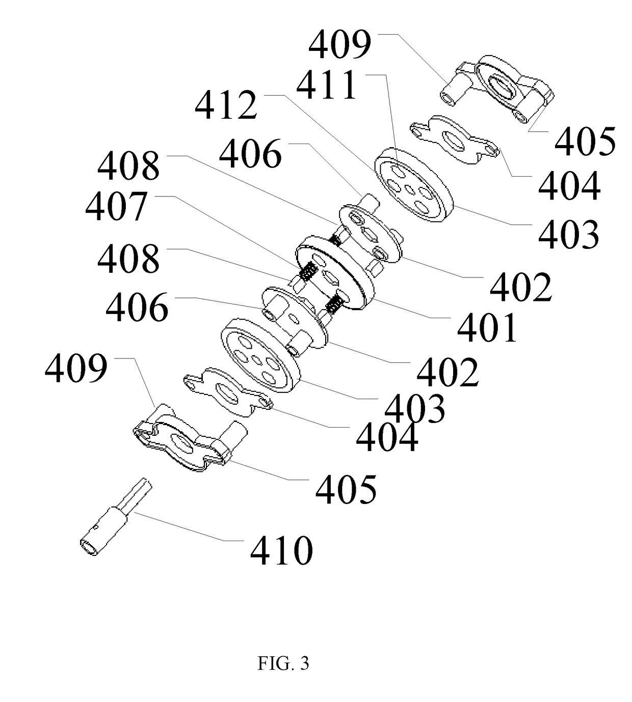 Heating apparatus for air cushion machine