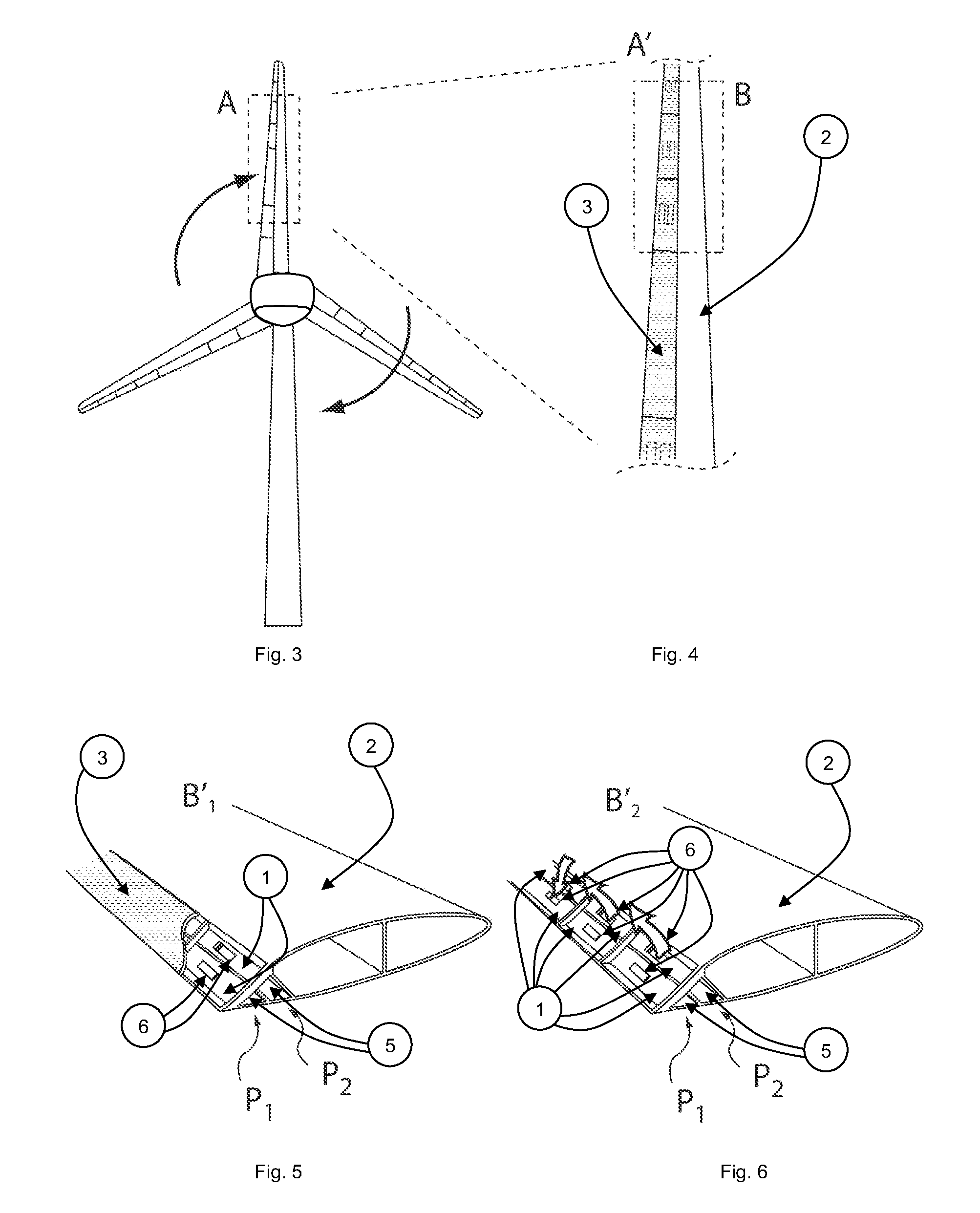 Wind turbine with boundary layer control