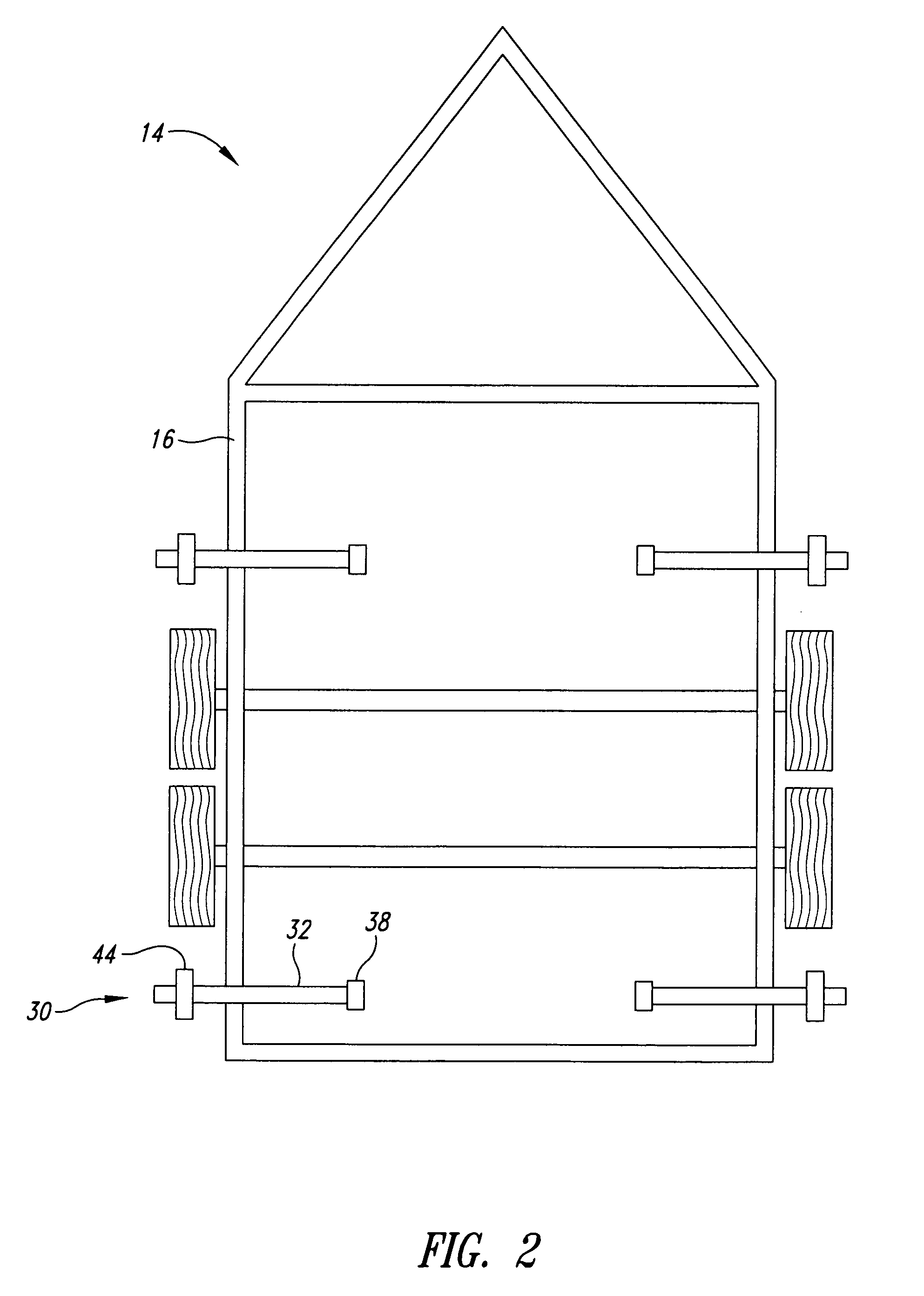 Self-centering boat loading device