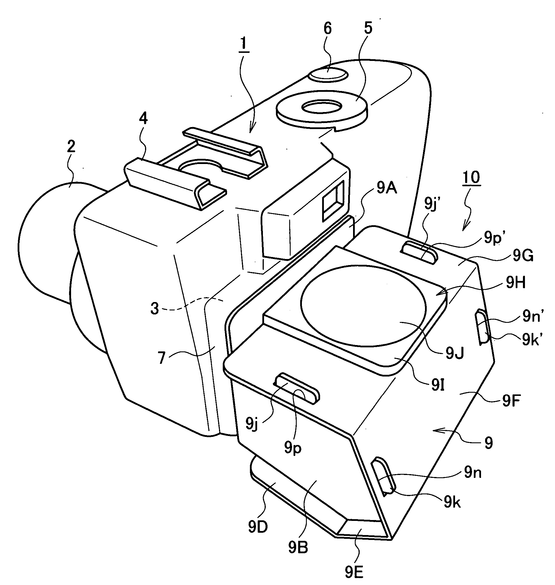 Camera viewer device