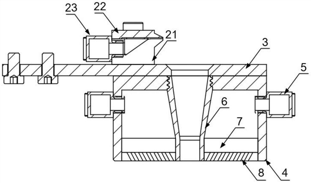 Laser welding shielding gas device