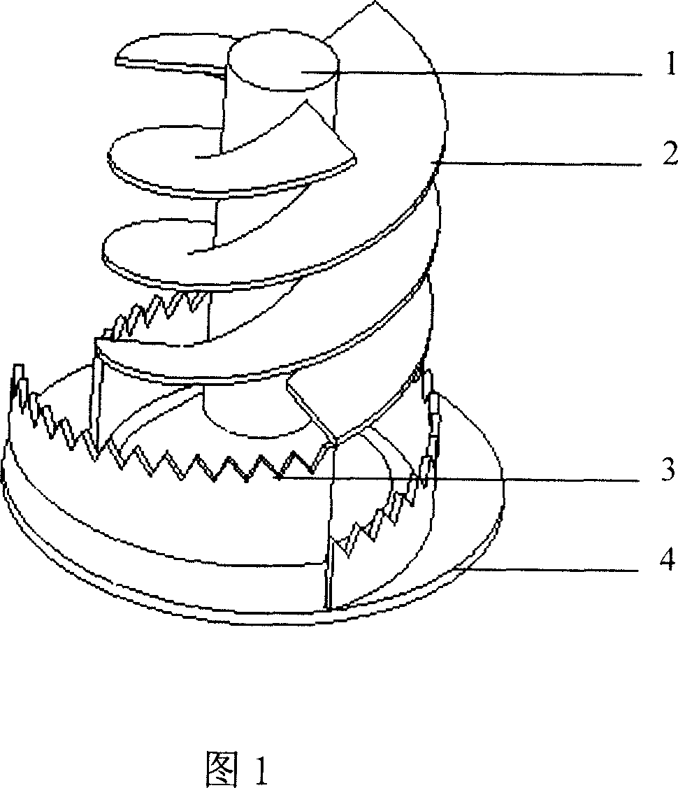 Helical rotor for high density hydraulic pulper