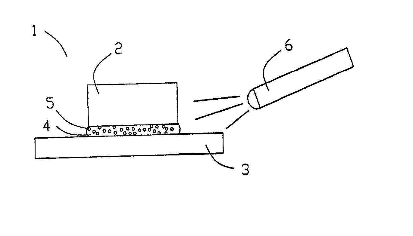 UV curable adhesives containing ceramic microspheres