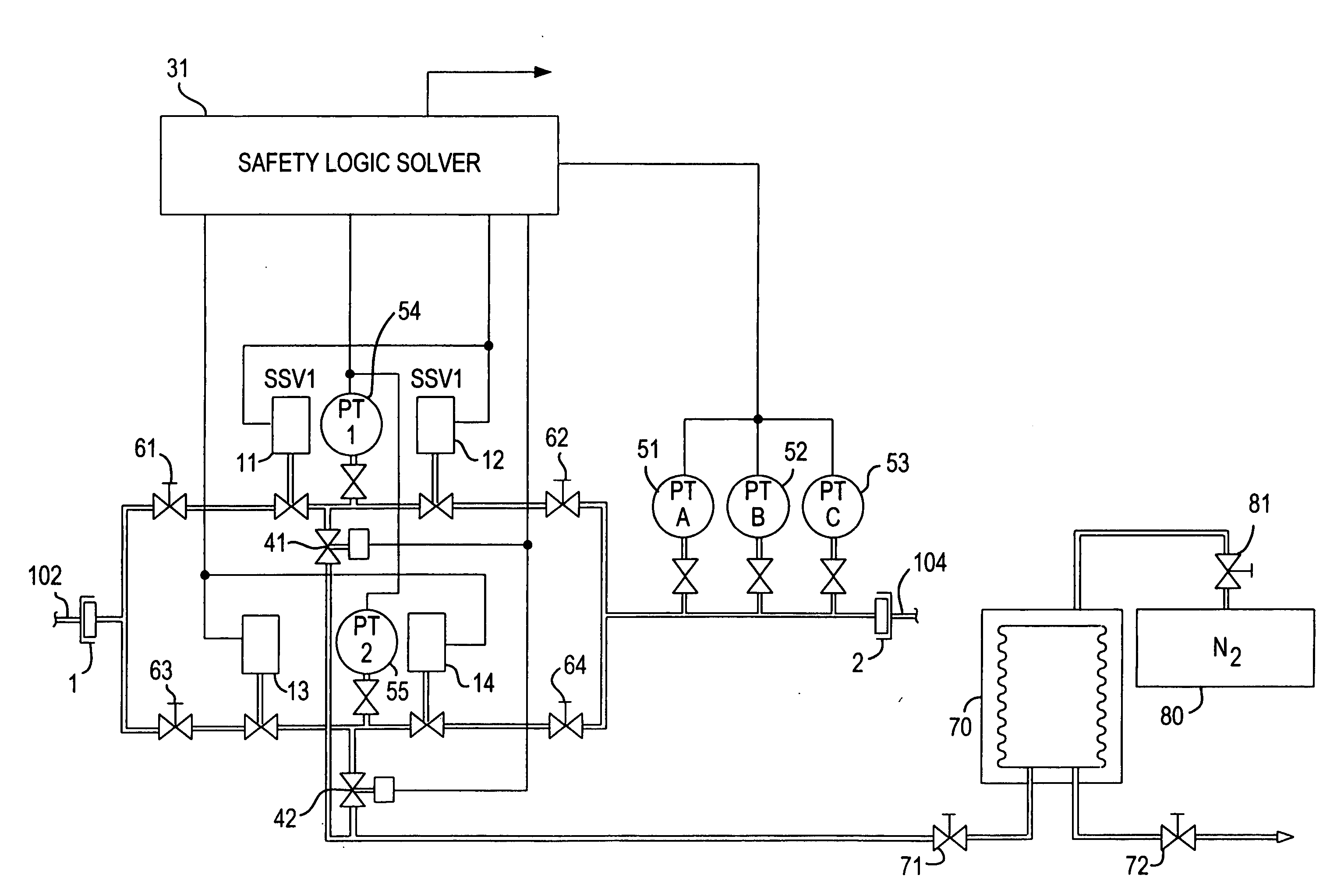 Apparatus and method for wellhead high integrity protection system