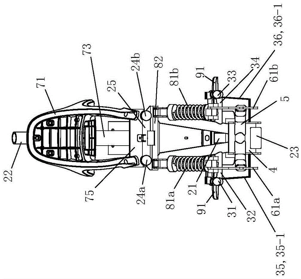 Main frame body of electric bicycle which is comfortable for riding