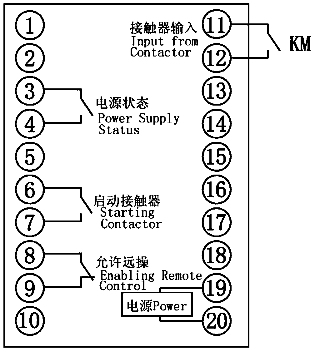 Wiring circuit of interference electricity protector