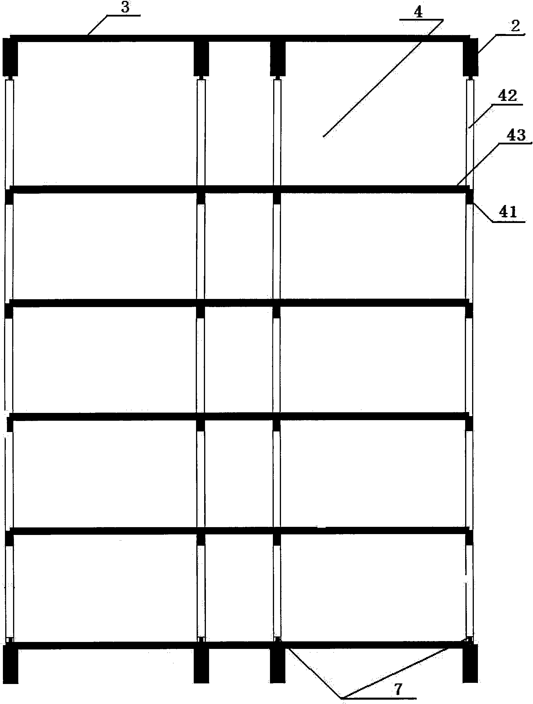 Assembled high-rise or super high-rise residential building with high safety and comfort