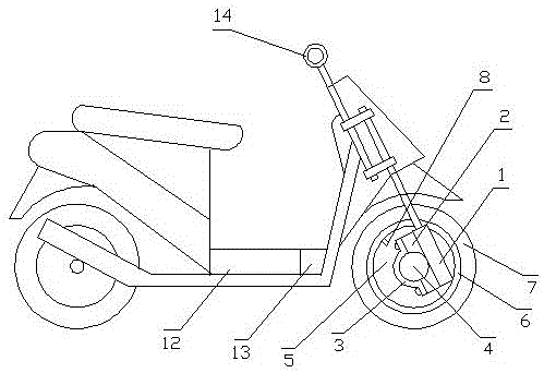 Hybrid power motorcycle