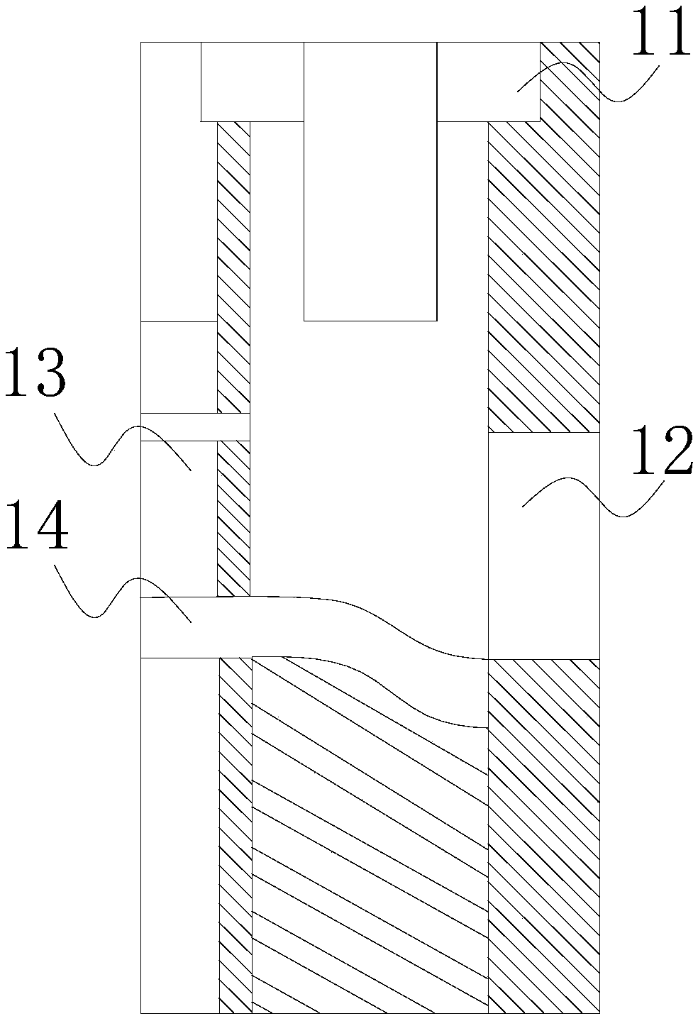 Pay-off device preventing cable from being completely withdrawn and used for electric power construction