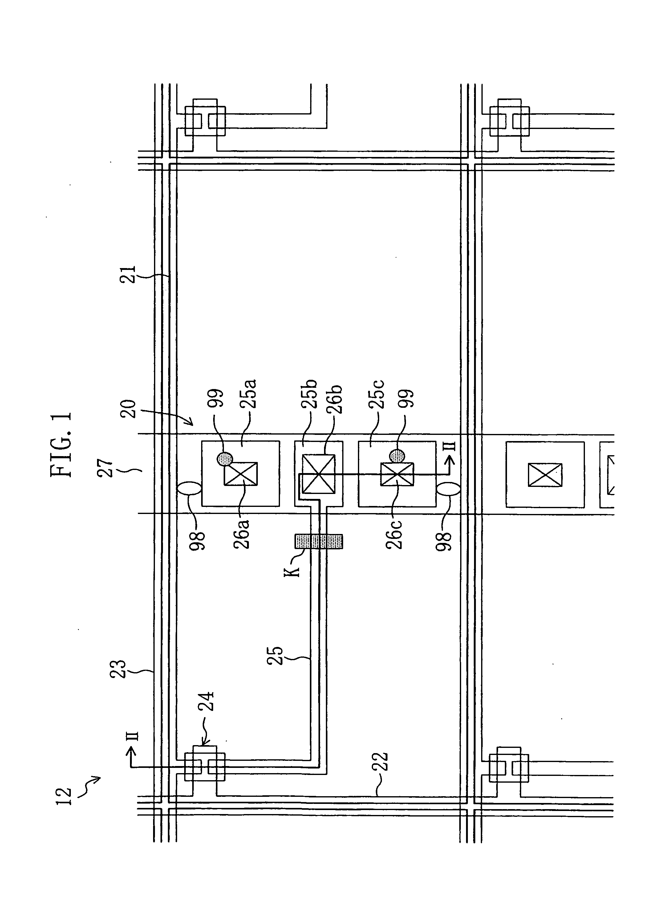 Active matrix substrate, method for fabricating active matrix substrate, display device, liquid crystal display device, and television device