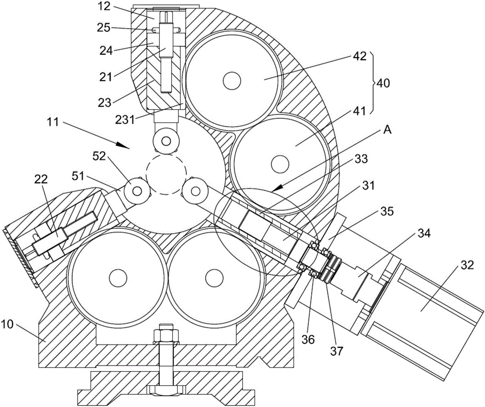 Electric central frame for crankshaft