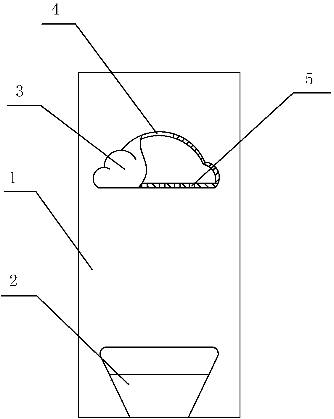 Wall-mounted decorative flowerpot capable of watering flowers