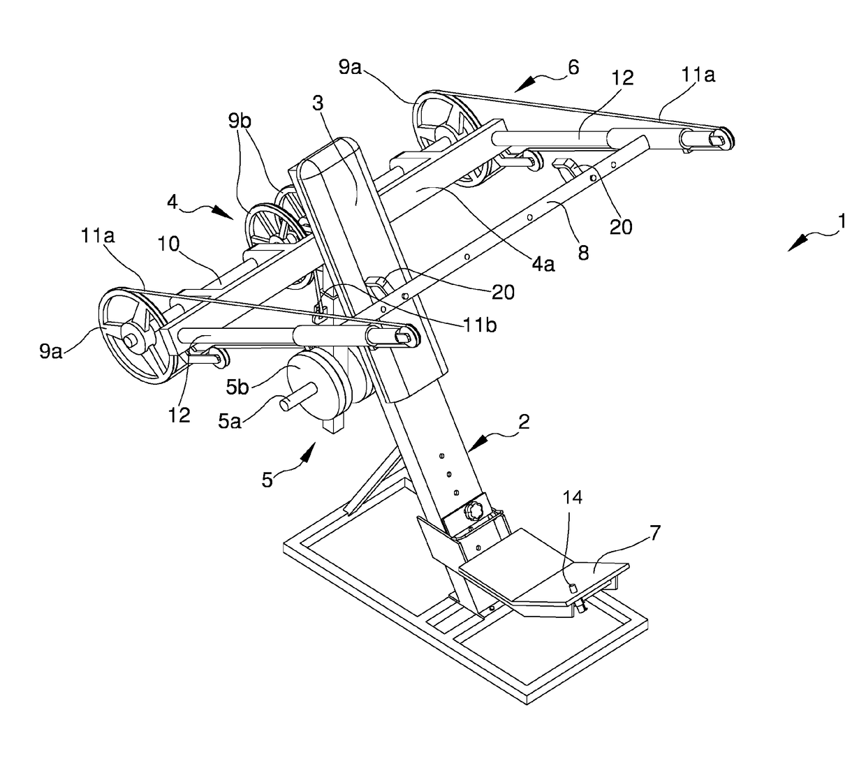 Gymnastic machine