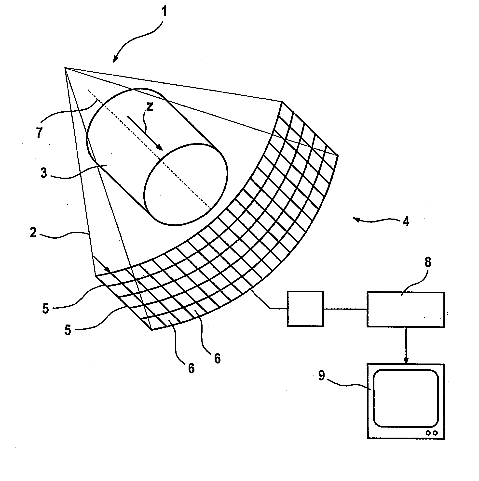 Detector for x-ray computer tomography scanners