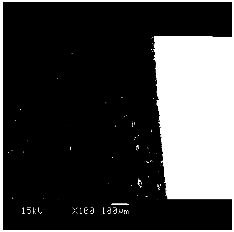 Method for preparing SiC coating on surface of graphite crucible by using in-situ reaction method