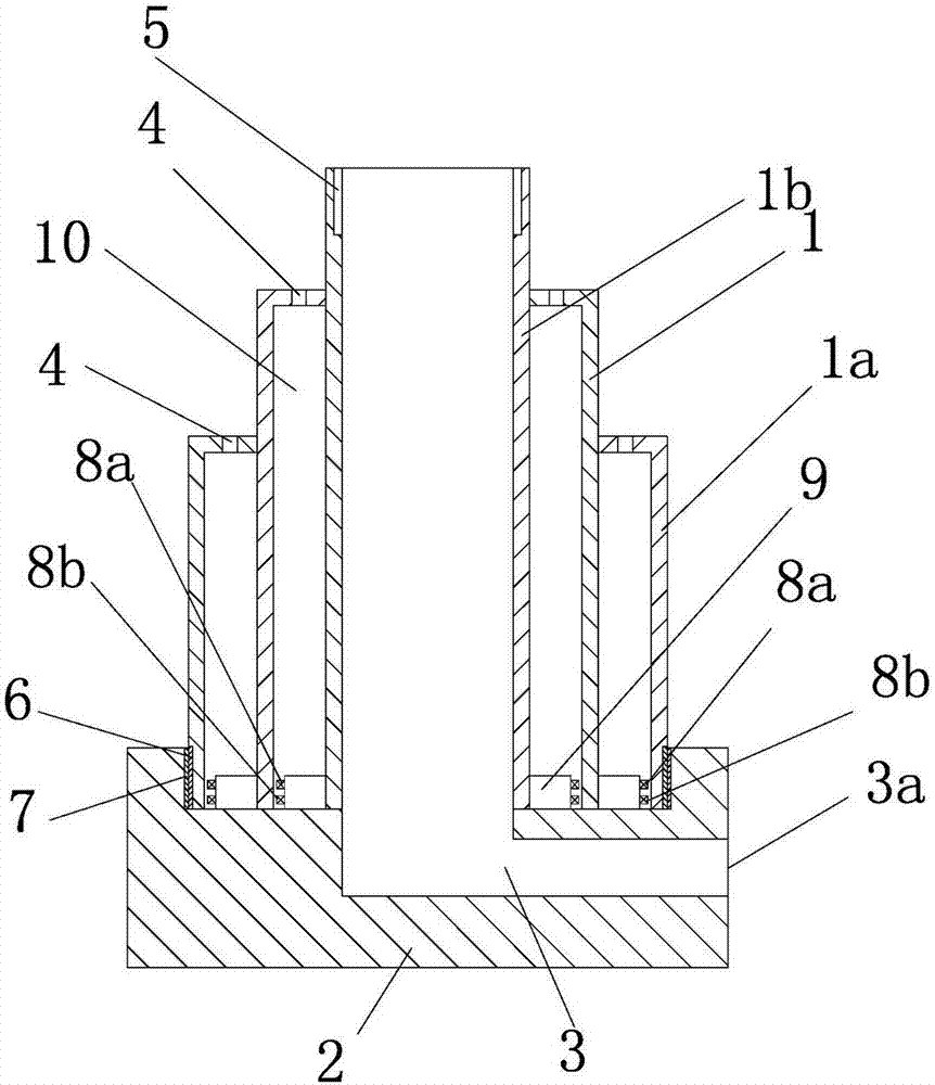 Sealed lifting column