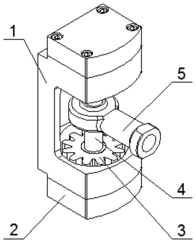 Strong-impact-resistant back shock absorber