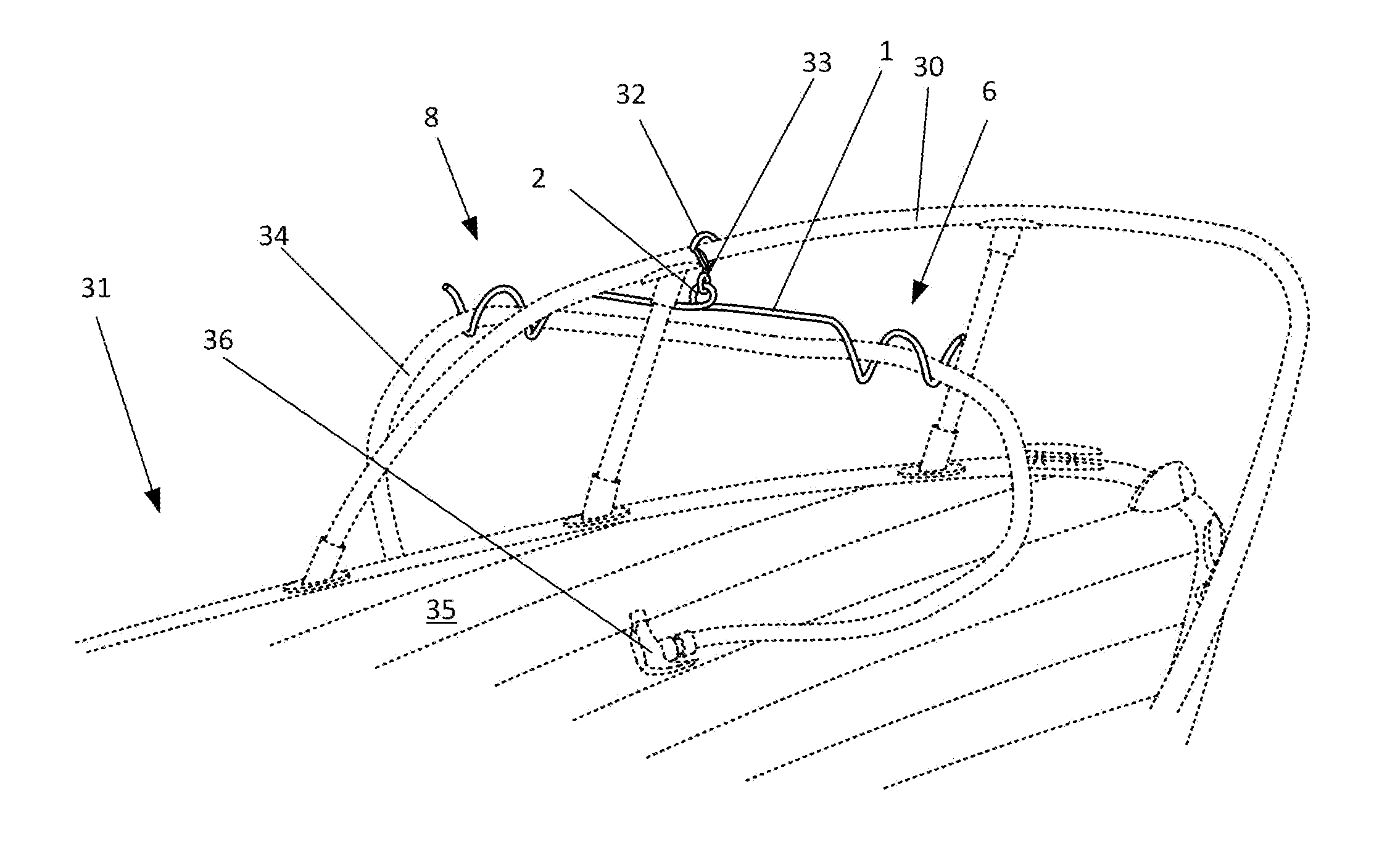 Hose Holder and Method