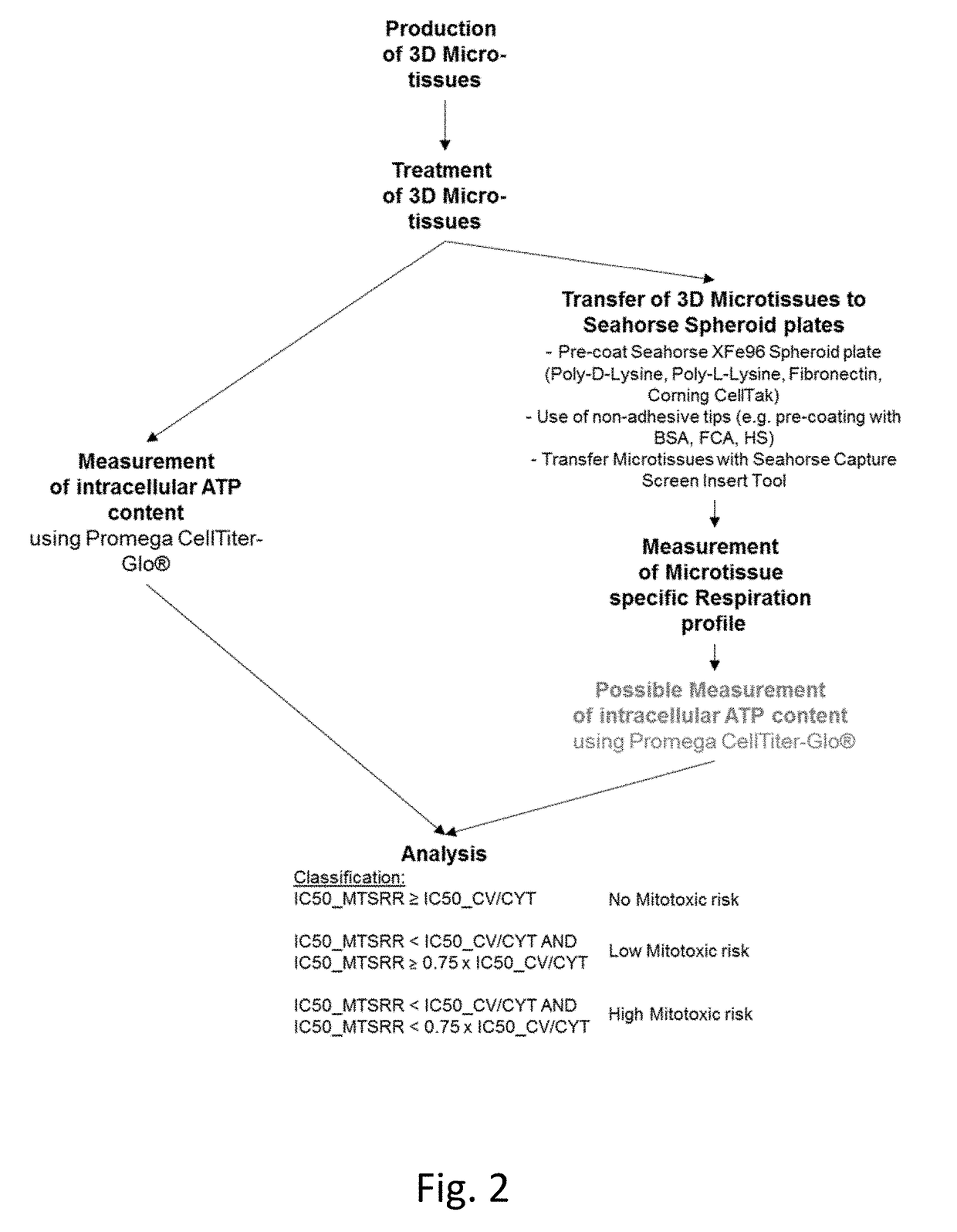 3-d tissue culture based method to assess mitochondrial impairment