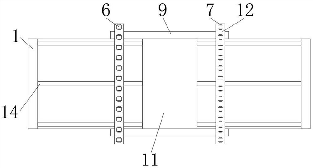 Steel plate bending device for lap joint of steel structure parts