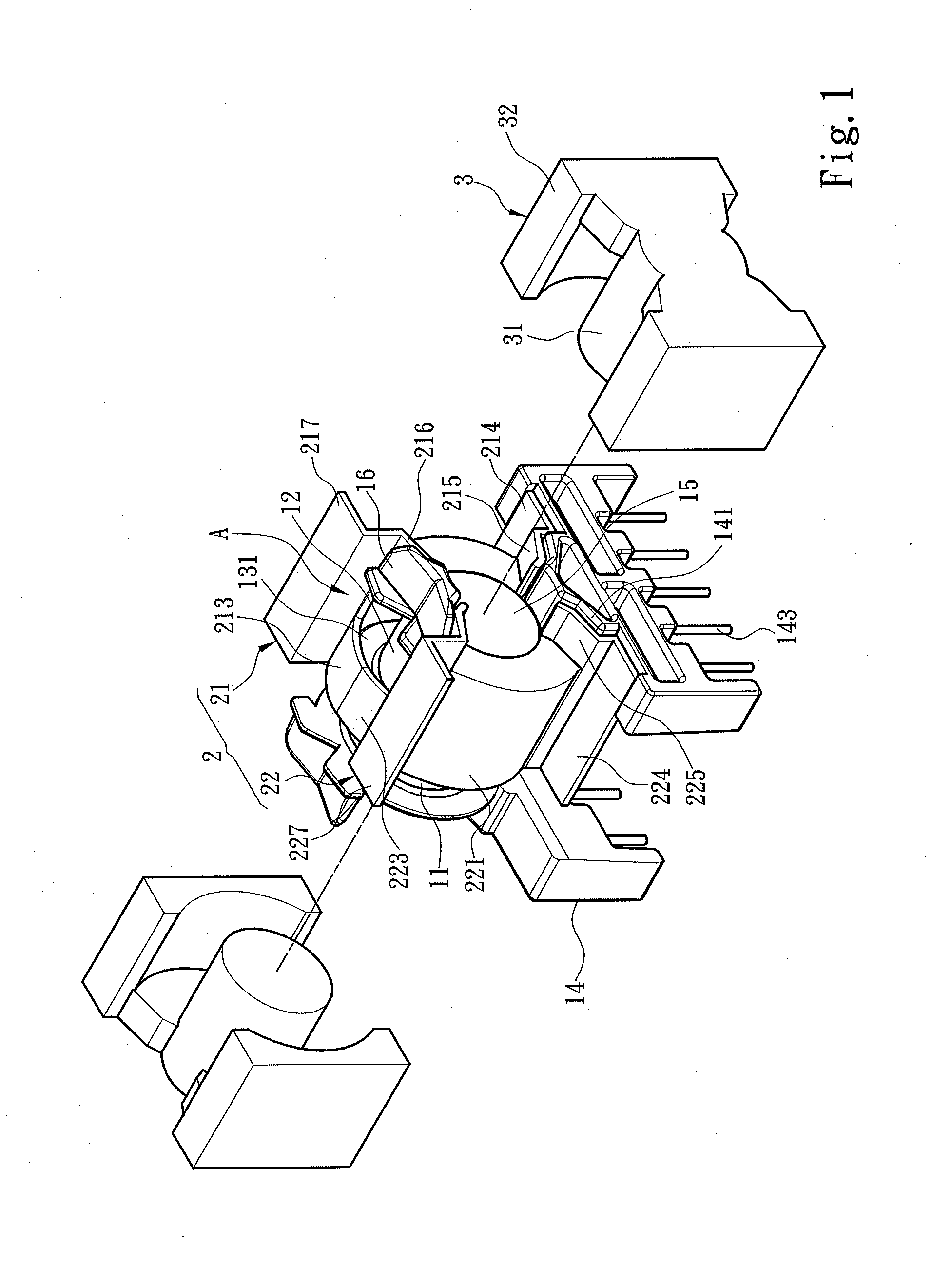 Composite isolating transformer