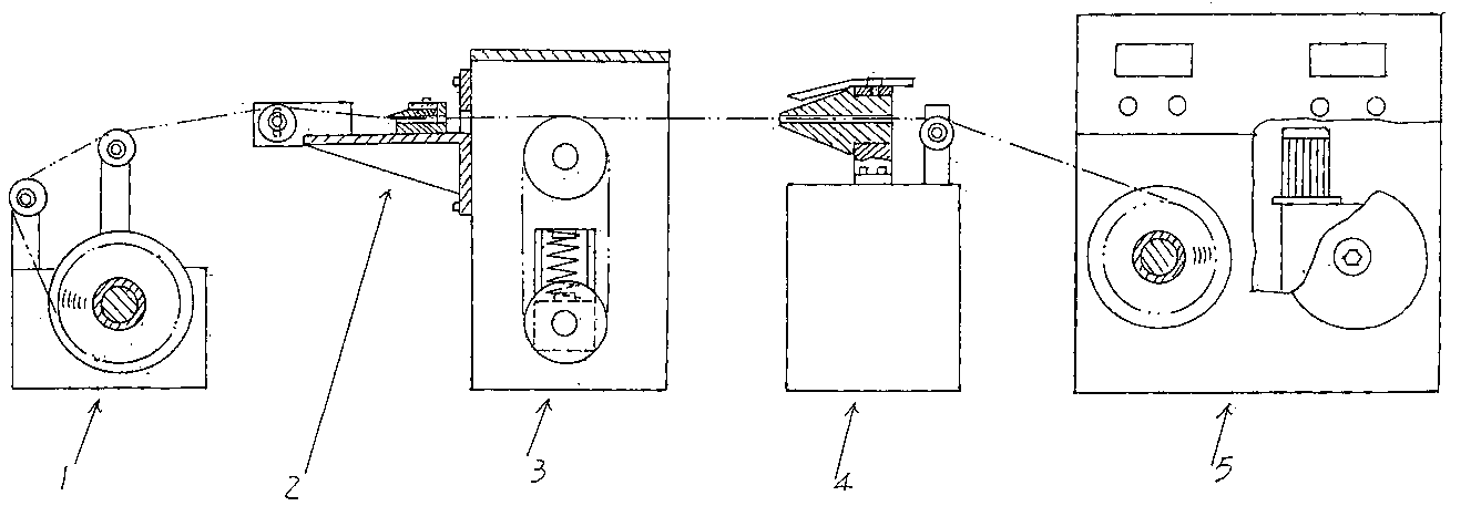 Waste wire stripping device