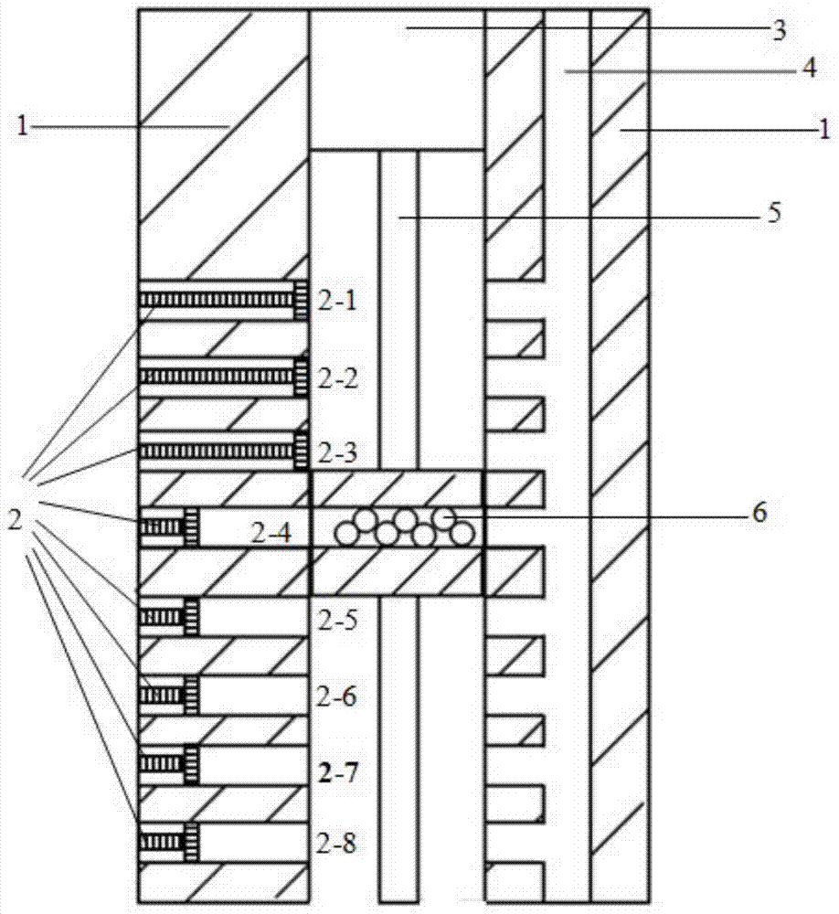 PCR detection-oriented linear microfluidic DNA extraction system